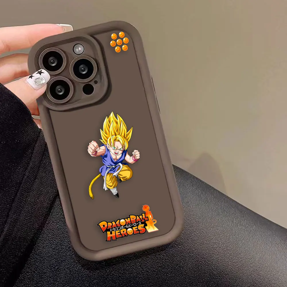 Dragon Ball Goku Super Saiyan Phone Case Cover For Apple iPhone 11 8 7 6 5 X XS XR SE 2022 2020 MAX PLUS