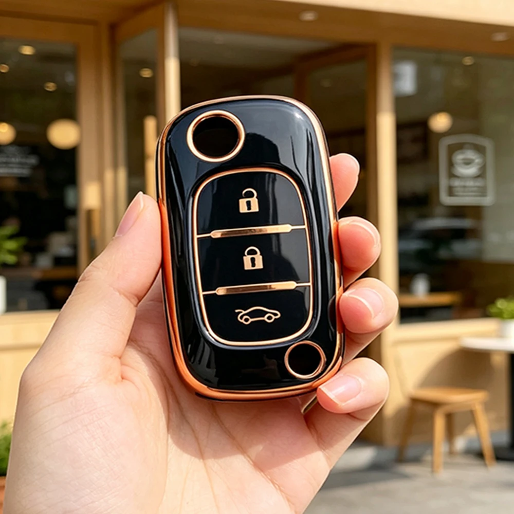 TPU Remote Car Key Case for Renault Clio 3 Kangoo Scenic Master Modus Twingo Megane III Vivaro Movano Traffic 2006-2016
