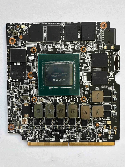 Used For NVIDIA GeForce RTX 2070 8GB GDDR6 MXM Titan MS 16L5 GT83 VIDEO CARD GPU MS 1W1E1 MSI GT75 GT73 AliExpress 7