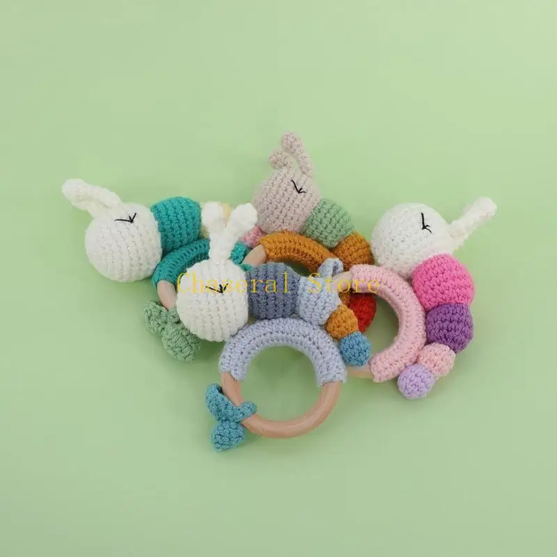 E7ce Baby Rattles crochet Đồ chơi rầm