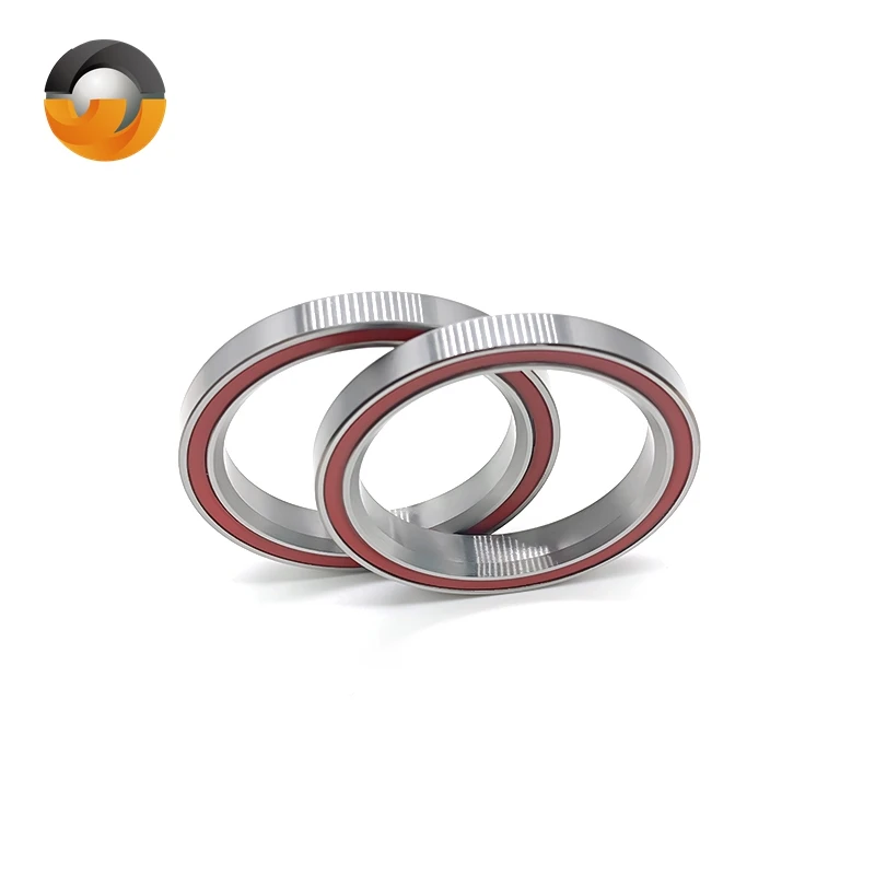 

MH-P16 2PCS Road Bike Headset Bearings 40x52x7 mm 45/45 Degree Chrome Steel Tapered Upper Lower Bearing Set