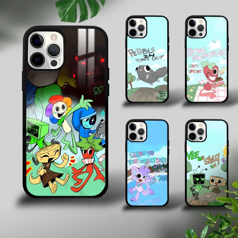 Чехол для телефона Game D-Dandys World для iPhone 16, 15, 14, 13, 12, 11 Pro Xs Max Mini Plus Celulares Hard Funda