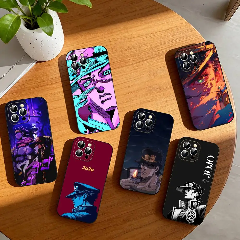 

Jotaro Kujo Star Platinum Phone Case Silicone Soft For IPhone 17 16 15 14 13 12 11 X XR Plus Pro Max Plus