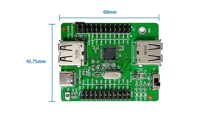 Placa de evaluación 100% Original CH32V203, sistema EVT, RISC-V inteligente MCU, CH32V203C8T6