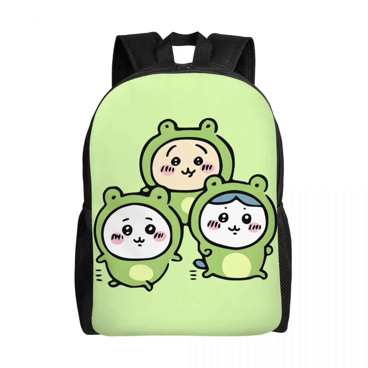 حقيبة ظهر مخصصة للكمبيوتر المحمول Kawaii Chiikawas Hachiware للرجال والنساء حقيبة كتب عصرية لطلاب المدارس الجامعية حقائب Usagi BearCat