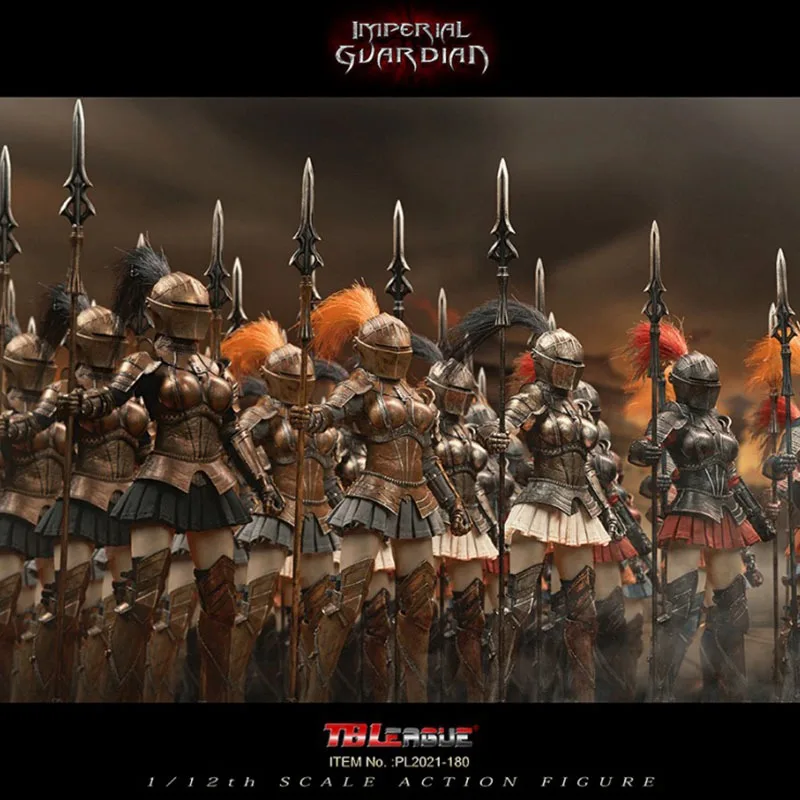 TBLEAGUE Originele 1/12 Empire Guardian Bag Rubber Mobiele 6-inch Oude Vrouwelijke Soldaat Mobiele Pop Handgemaakte Model Play ModelGift