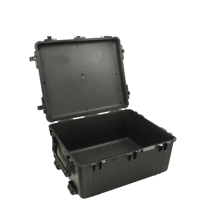 Reasonable Price Hard Plastic Tool Trolley Case IP67 Waterproof Shockproof Outdoor Equipment Storage Portable Carry with