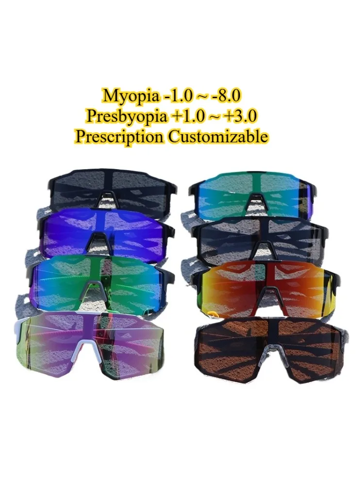 AliExpress ZUIDID Cycling Glasses Myopia Glasses Man Custom Prescription Polarized Sunglasses Outdoor Sports Professional  UV400 Photochromic lens