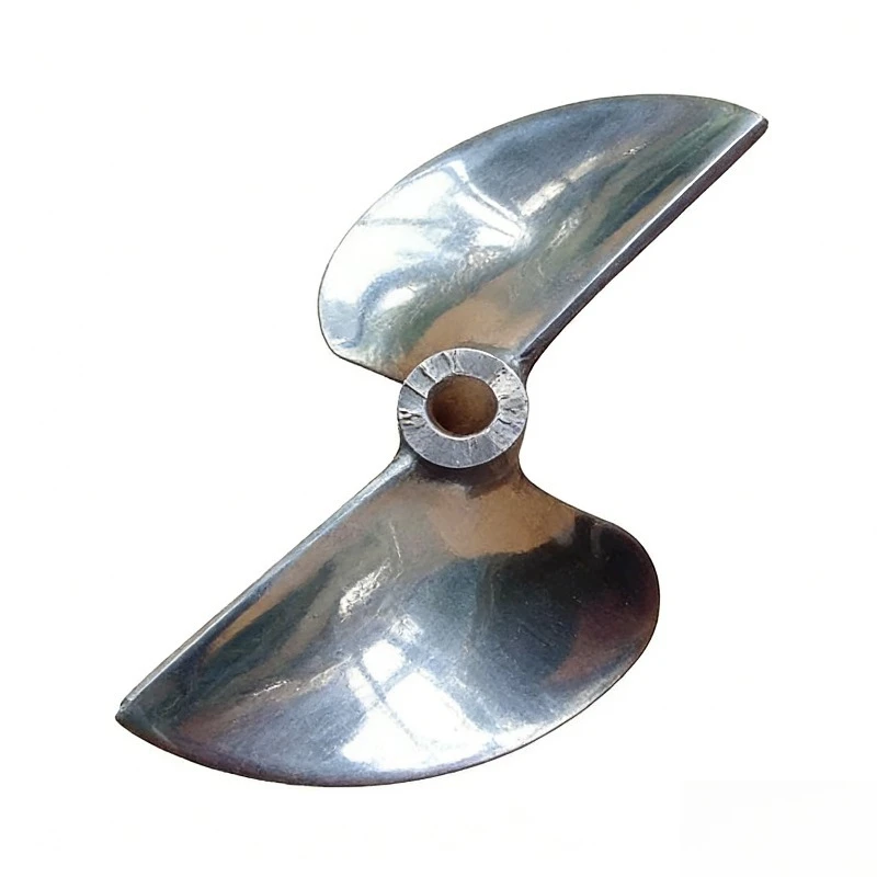478/678 ,75mm 2-Blade Aluminum Model Boat Propeller,Inner Diameter 5/6.35mm Thread Pitch1.4/1.6