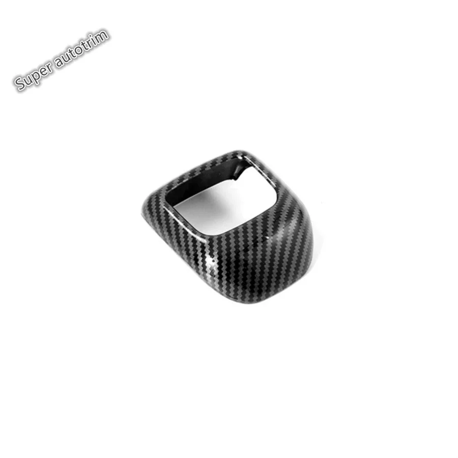 

For Nissan Rogue X-Trail T33 / Pathfinder 2021 2022 2023 2024 Gear Shift Knob Head Handle Cover Trim Carbon Fiber Accessories