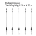 5pcs 8g