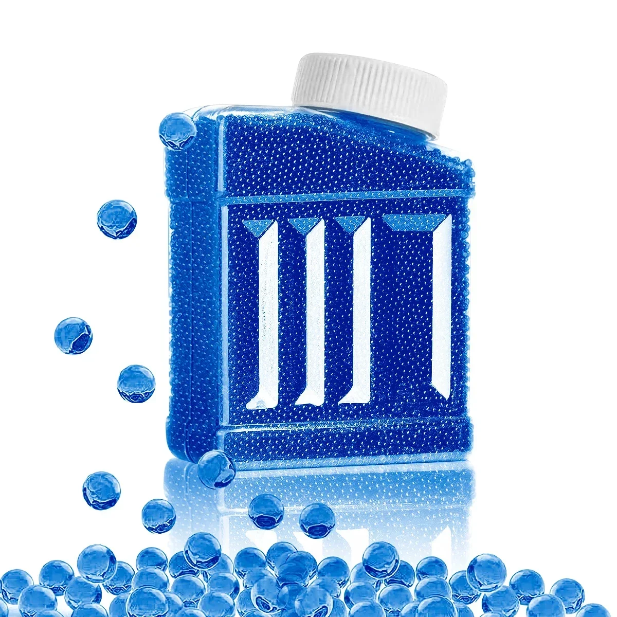 F7-8MM 50000PCS Clear Water Gel Beads Ammo, For Blasters Gel Balls Electric Toy Gun 416 P90