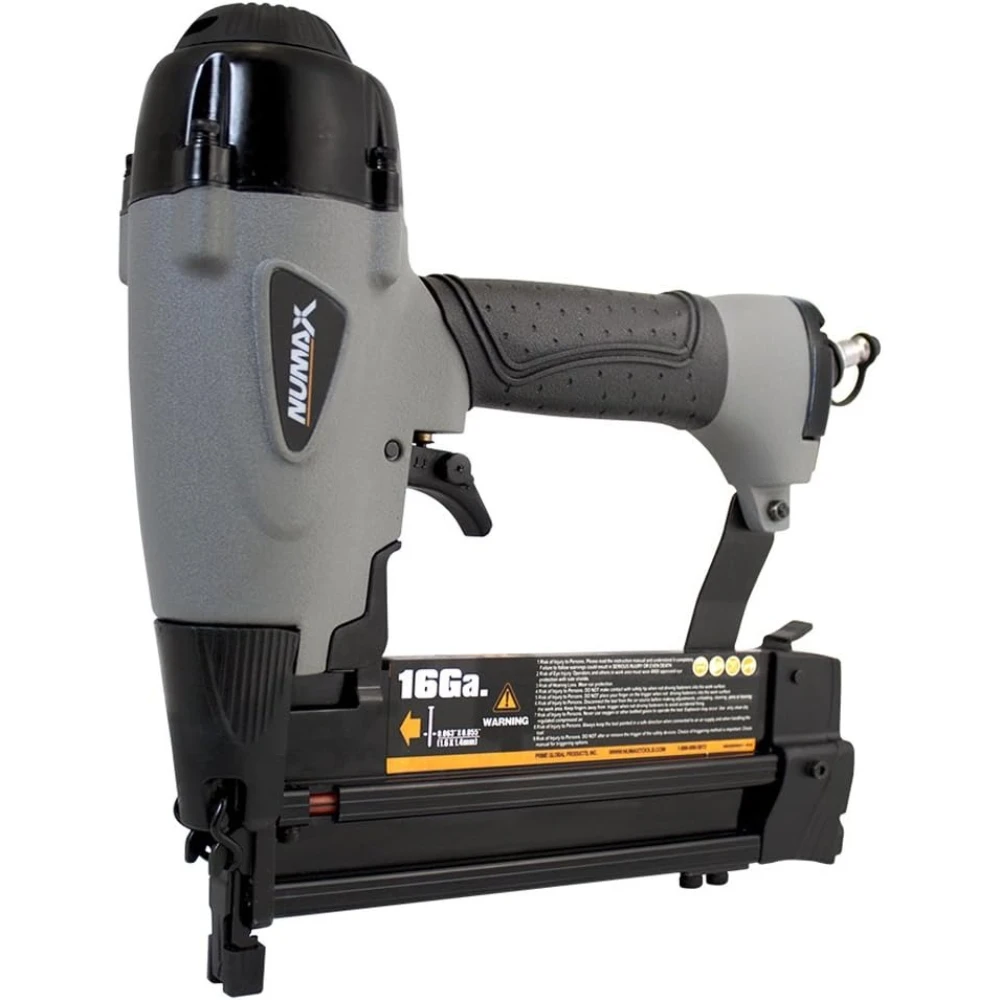 

Pneumatic 3‑in‑1 Nailer Stapler 16‑Gauge 18‑Gauge 2‑1/2 Inch For Woodworking Construction Projects