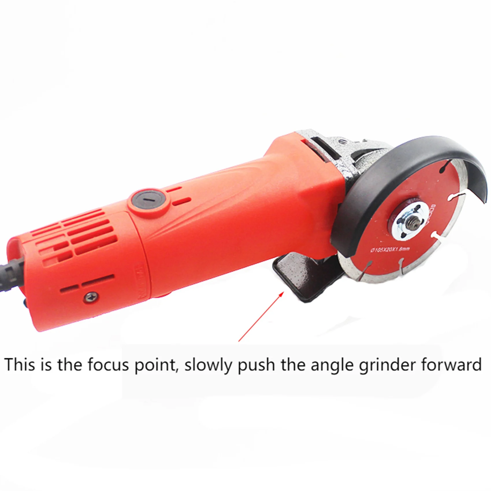Angle Grinder Suporte De Bloco De Corte, Rebarbadora para cortador, Ferramenta de conversão, Encaixa mais rebarbadoras