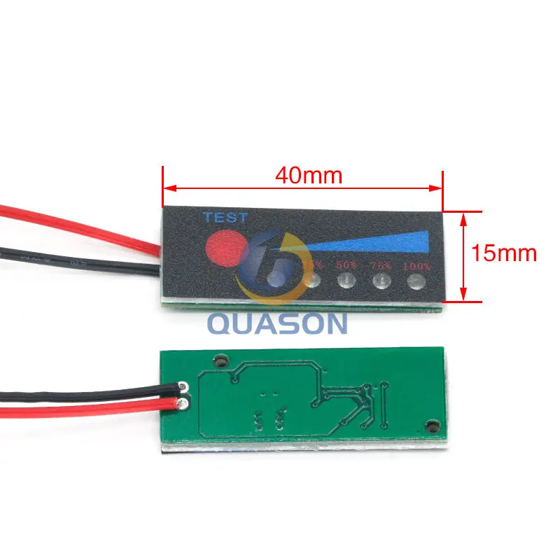 1S 2S 3S 4S 5S 6S 7S 4.2V-29.4V Lithium Battery Li-po Li-ion Capacity Indicator Board Power Display Charging Charge LED Tester