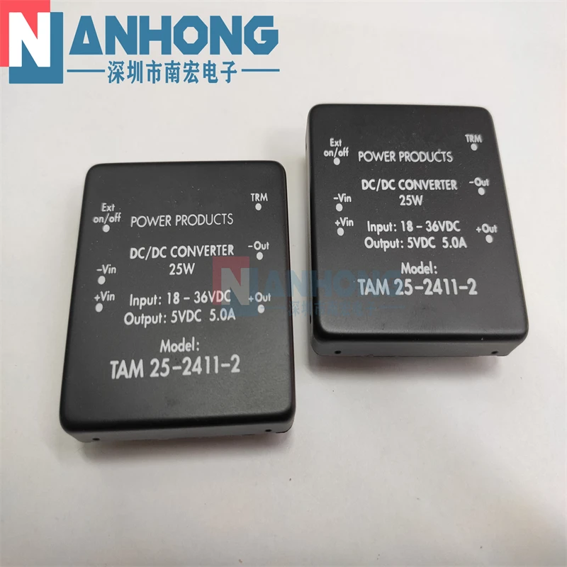 

TAM25-2411-2 DC/DC CONVERTER 25W Input:18-36VDC Output:5VDC 5.0A Power-Module 100% Original NEW