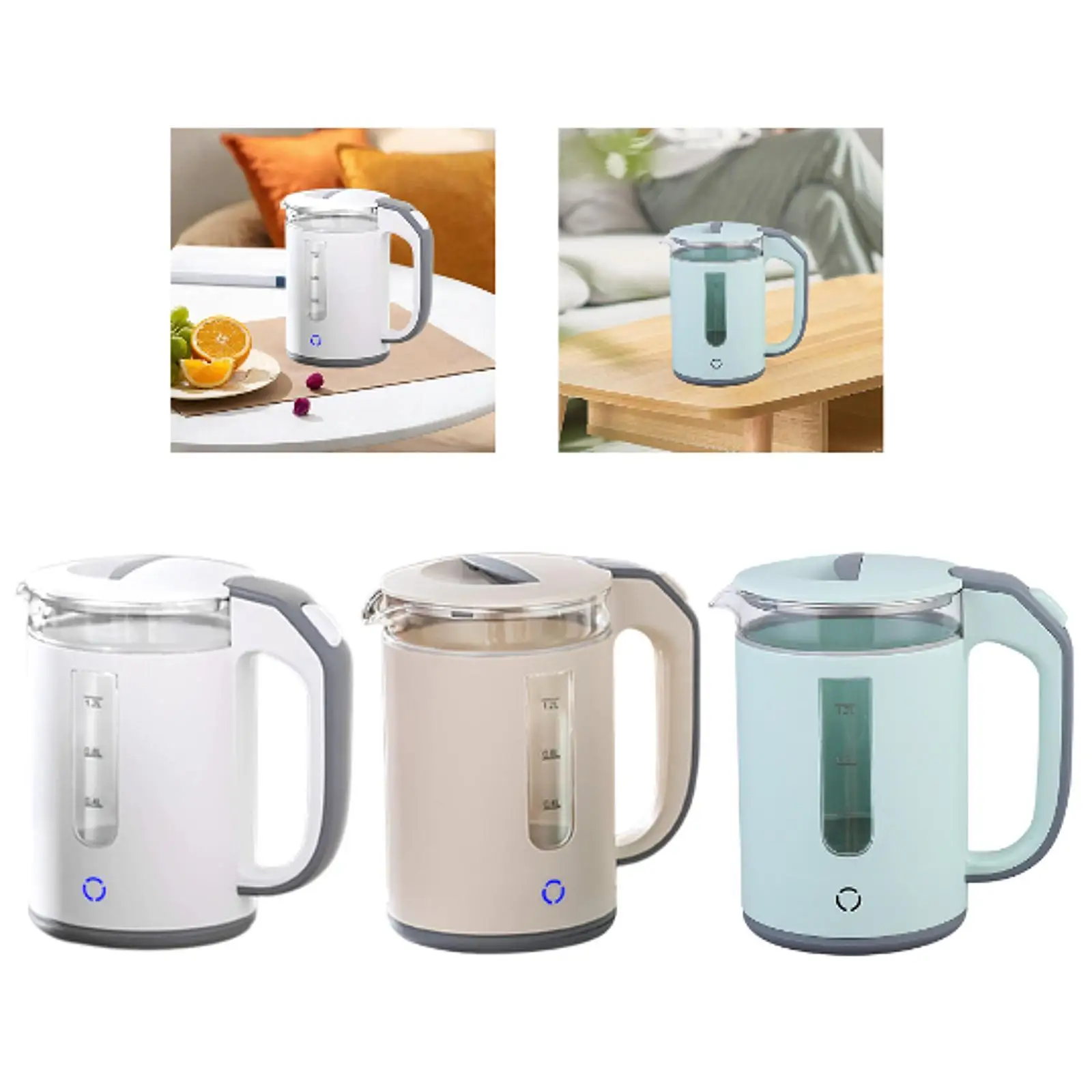 

Электрический чайник для здоровья, электрический стеклянный чайник, бытовой чайник для здоровья, чайник для горячей воды, бойлер для ежедневного использования, кухни