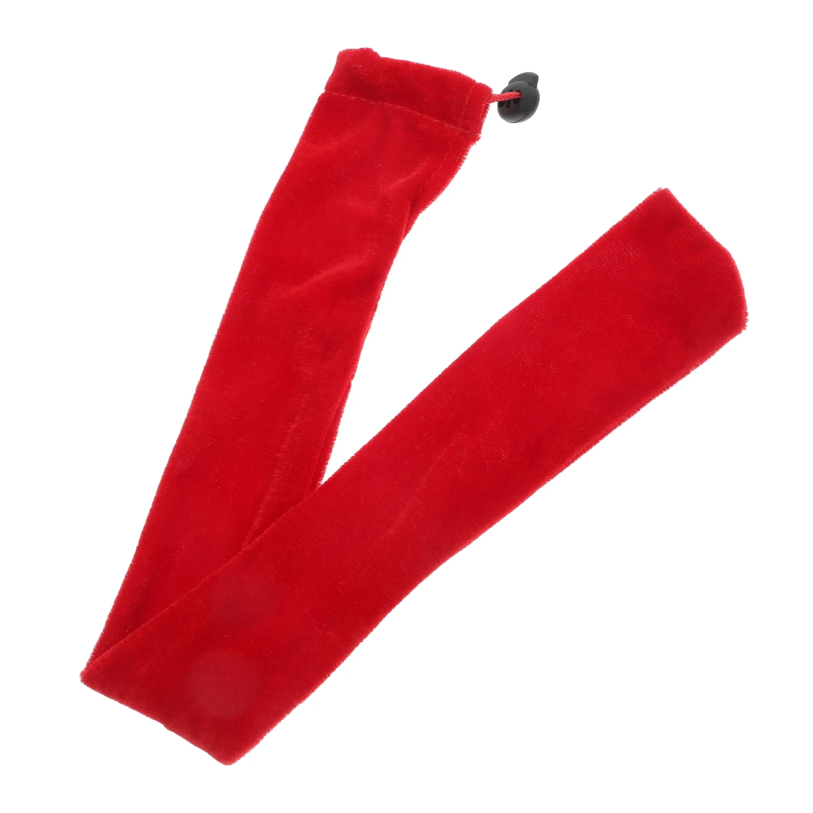 

Flag Pole Protective Cover Adults Hockey Stick Bag with Adjustable Webbing Complex Red Black Mouse Tail