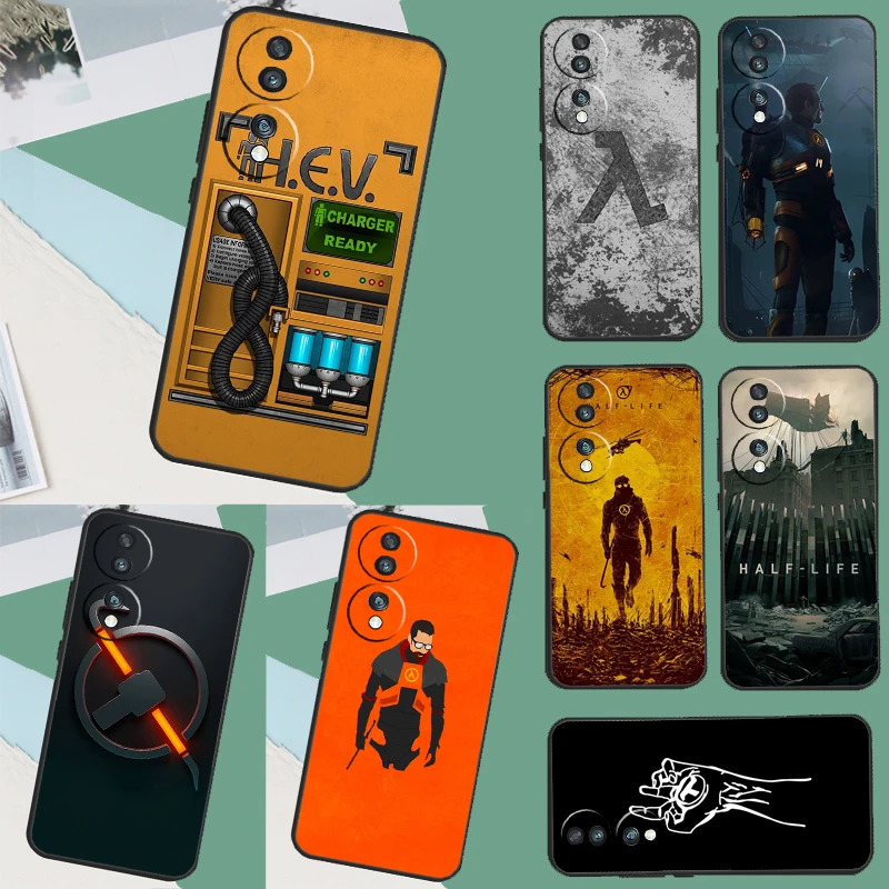 Shooting Game Half Life 2 Phone Cover For Honor X9a X8a X7a X6a X7 X8 X9 8X 9X Magic 5 Pro Honor 70 50 90 Lite Case