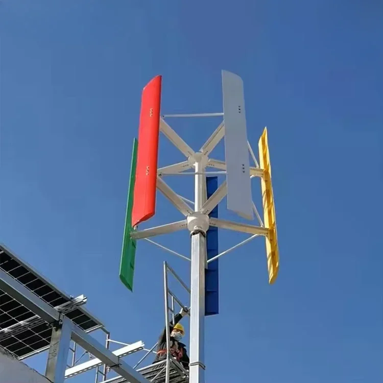 20KW 30KW 50KW 60KW 220V 380V Vertical Axis On Grid / Off Grid Energy System Wind Turbine Generator