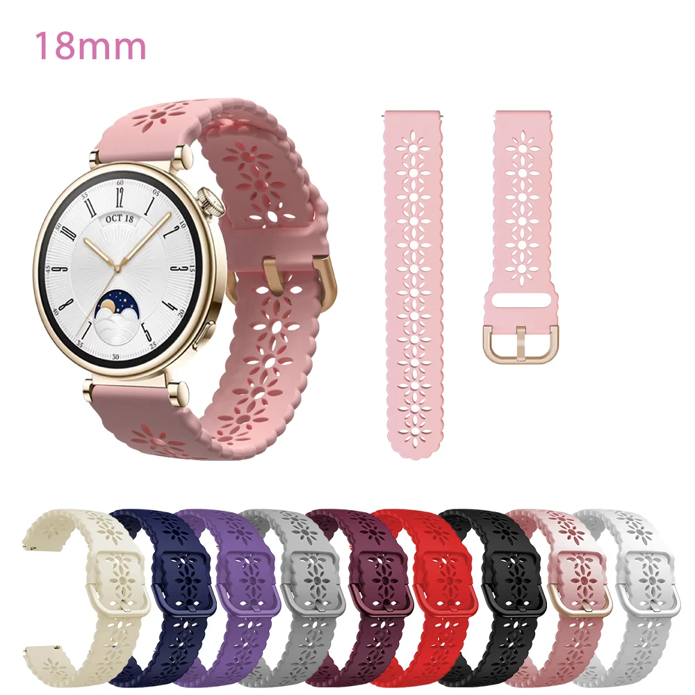 سوار ساعة عالمي للساعة ، سوار أصلي للفتيات ، سوار ظريف للنساء ، إكسسوارات ساعات الزفاف ، هواوي Gt4 ، 41 way ، 18 way