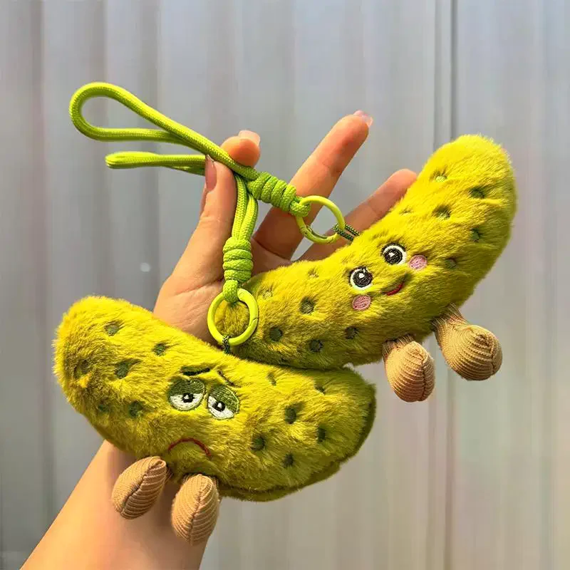 Creative Fun Cucumber Series Plush Doll Pendant Backpack Hangings Decoration Gifts