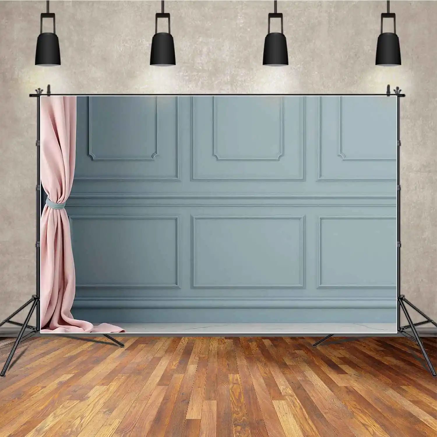 MOON.QG Interieur Retro Muur Achtergrond Fotografie Kasteel Europese Vintage Photozone Achtergrond Kind Fotostudio Photocall Props