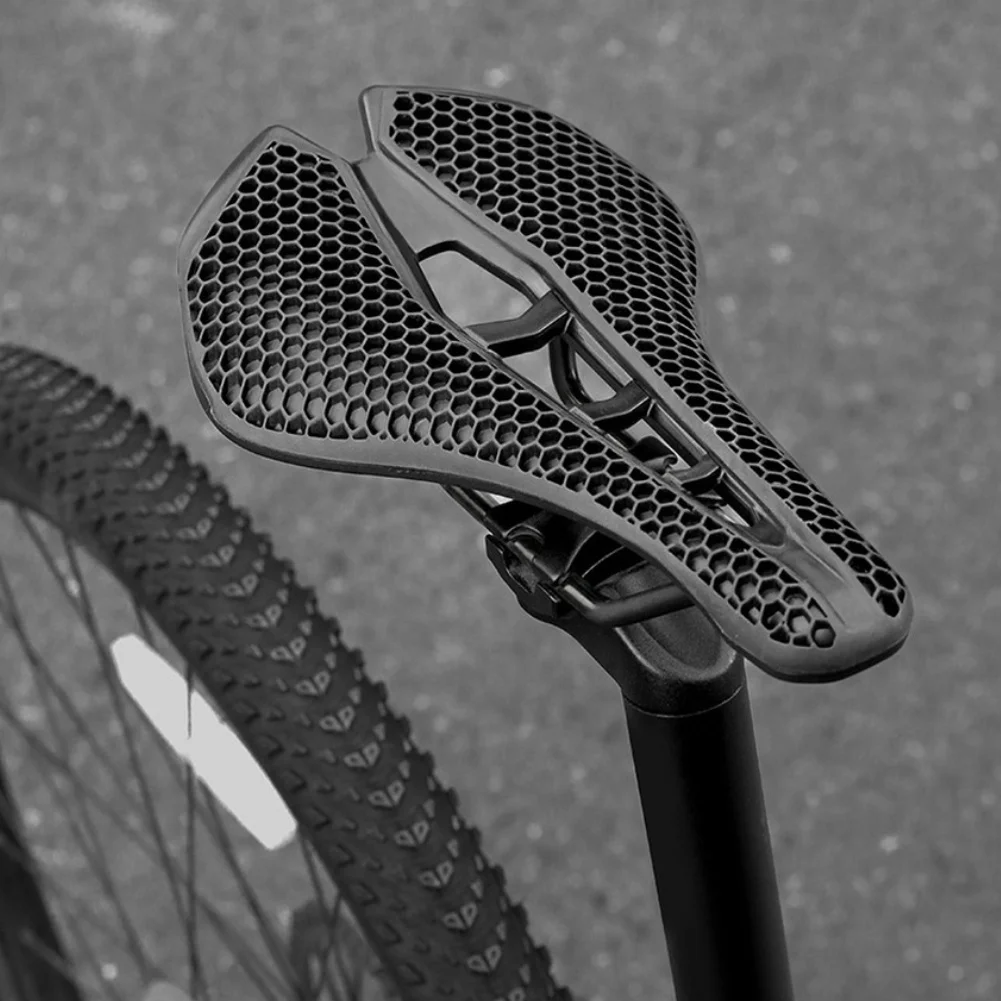 

FOR HONEYCOMB Bicycle Saddle Ergonomics Breathable Hollow Saddle Shock-absorbing Seat For Road Mountain Bike Cycling Accessories