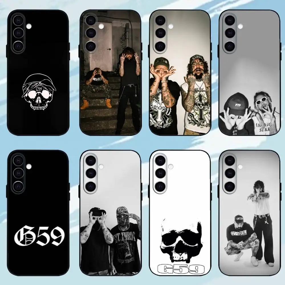 

Rap G-Group S-Suicideboys-S G59 Phone Case For Samsung Galaxy A73,A72,A71,A70,A53,A52,A51，Black Shell ll