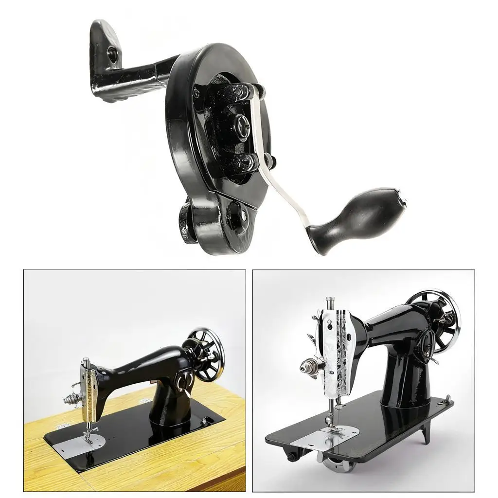 

Metal Sewing Machine Hand Crank Handcrank Sew Accessories Replace Tool Handle