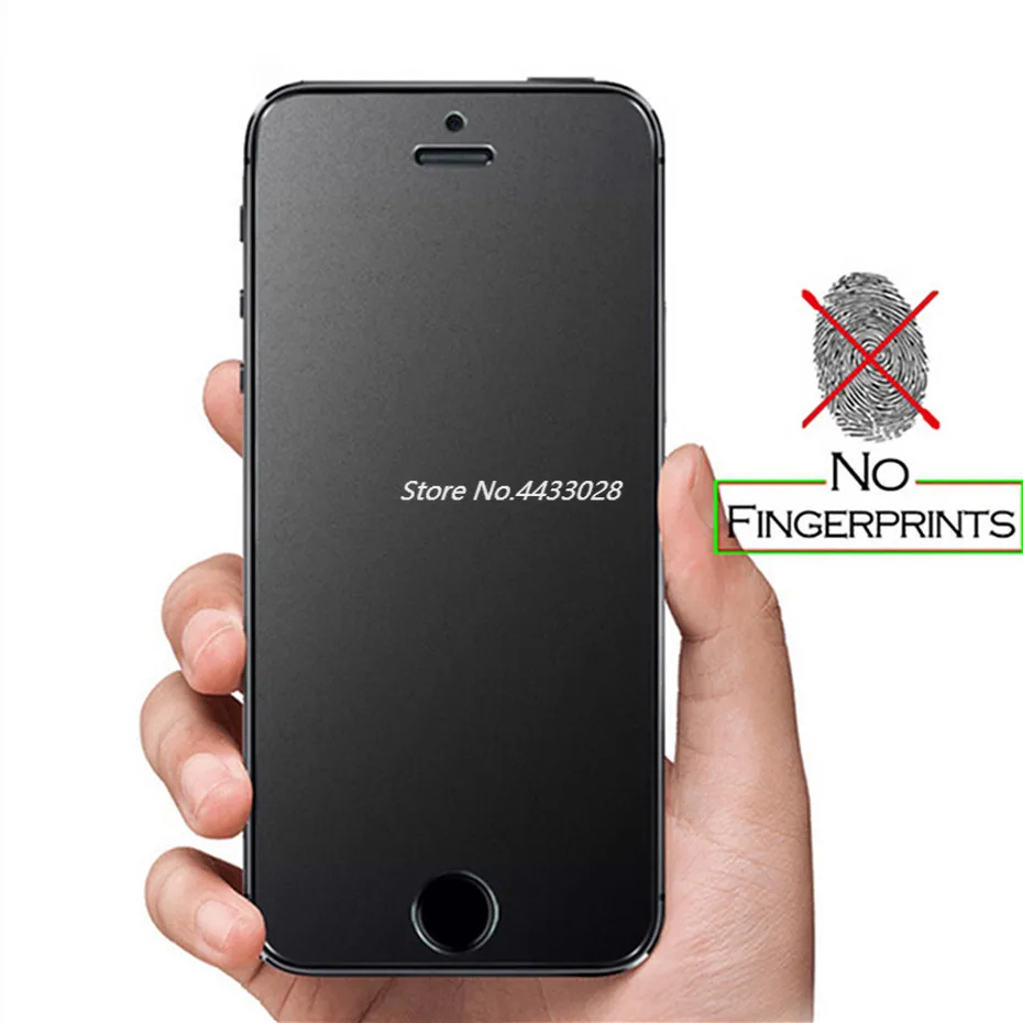 Cam Iphone için En İyi Ekran Koruyucu: Matte Frosted Tempered Glass Ekran Koruyucu