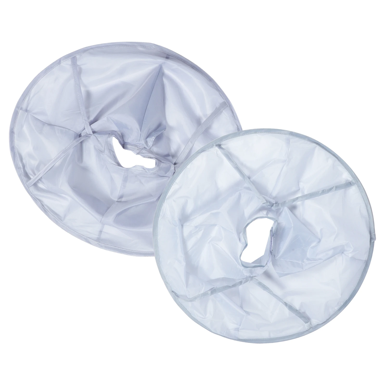 

2Pcs Waterproof Haircut Cape PVC Steel Wire Adjustable Hairdresser Apron Kids Adult Cloak Hair Salon Home Use Cutting Bib Hair