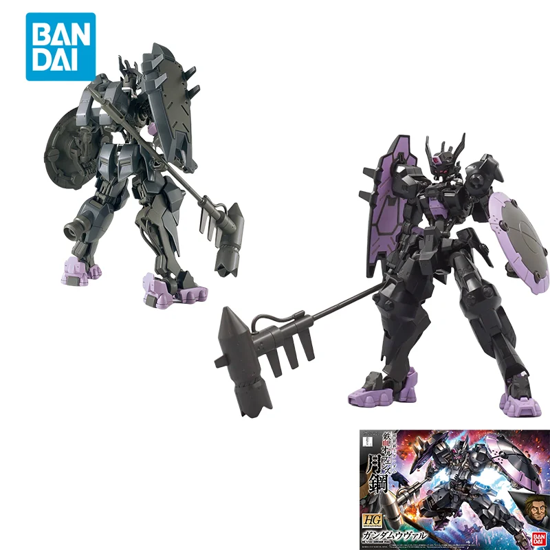 

Spot Direct Delivery Bandai Original Anime Collectible GUNDAM Model HG IBO 1/144 GUNDAM VUAL Action Figure Toys For Kids Gift