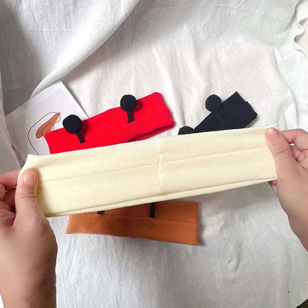 اللون الكورية نمط مطاطا التصوير الدعائم الصيف الطفل غطاء الرأس الفتيات رباطات إكسسوارات الشعر الأطفال Hairdband