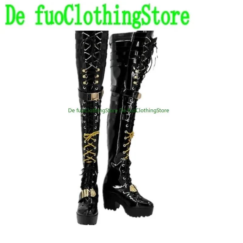 Defuo Fairy Knight Lancelot Tristan Fate/Grand FGO Cosplay Schuhe Stiefel Spiel Anime Party Halloween Weihnachten Schuhe