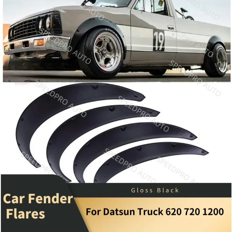 

Car Fender Flares For Datsun Truck 620 720 1200 Extra Wide Body kit Low Wheel Arches Splash Protector Guards Mudflaps