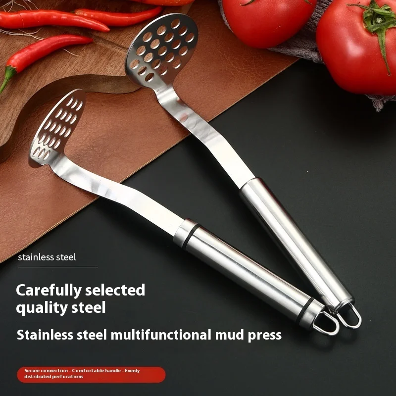 

Stainless Steel Mud Press Mash The Potatoes Multi-Functional Complementary Food Grinder Potato Press Kitchen Mashing Machine