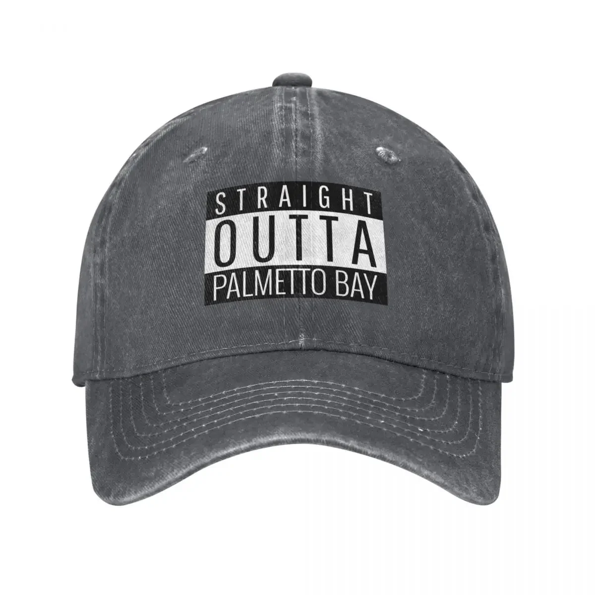 Straight Outta Palmetto Bay Florida Baseball Cap foam party Hat Horse Hat Golf Visor Baseball Men Women's