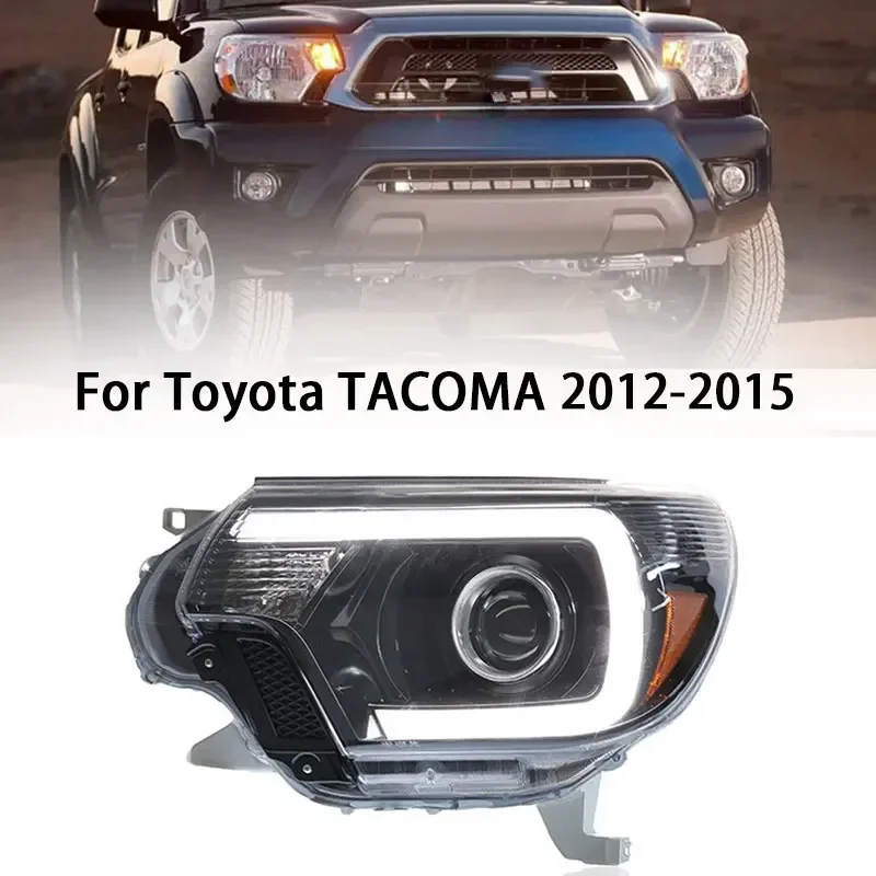 

Car Headlight Assembly For Toyota Tacoma 2012 2013 2014 2015 Tacoma Modified Daytime Running Lights LED Lens Headlight