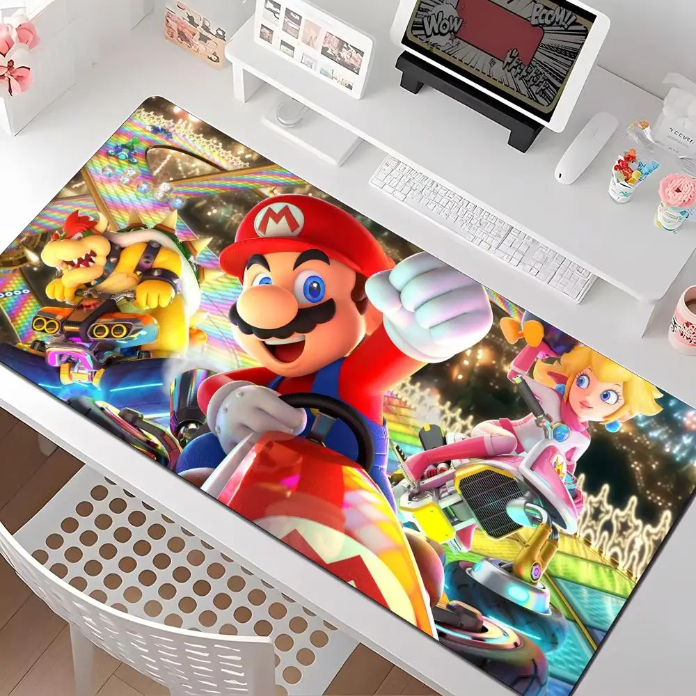 

Classic Game M-marioes Mouse Pad Multiple Sizes Large Square Computer Office Game Table Mats Rubber Anti-slip Mousepads