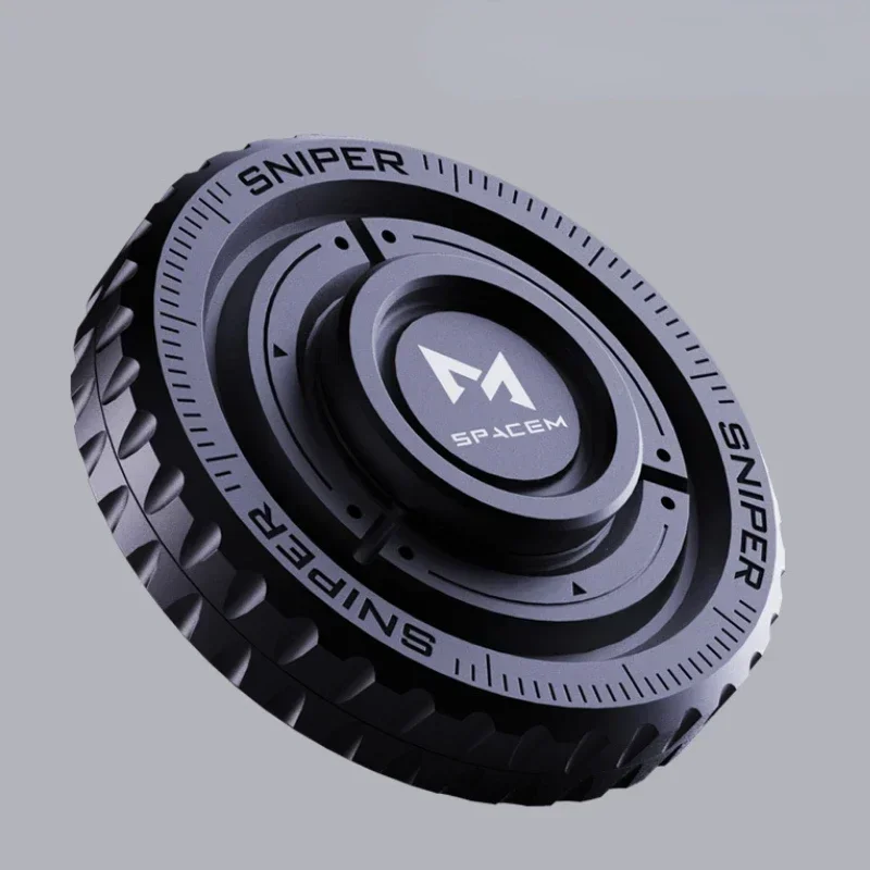 Ratelwiel Fidget Spinner Magnetische Push-kaart Mechanische Slider Duwplaat EDC Metaal Zintuiglijk Verlichten Anti Stress Relief Speelgoed