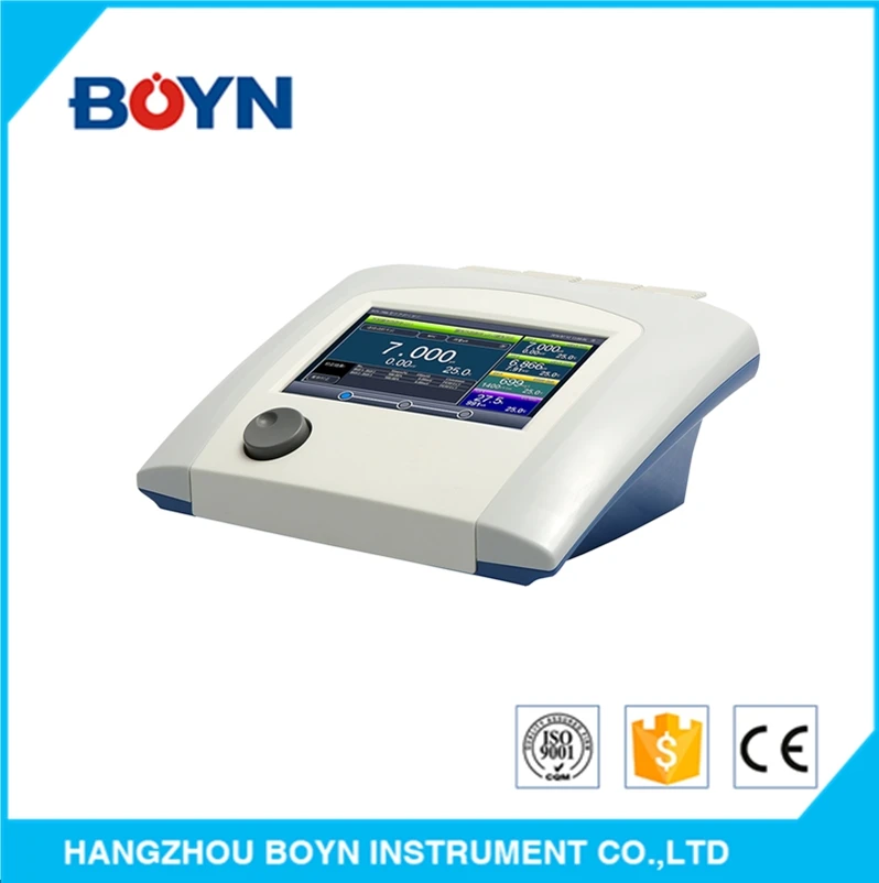 DZS-708L Lab high accuracy Benchtop digital Electrical LCD multi-parameter water quality analyzer with Four-channel units design