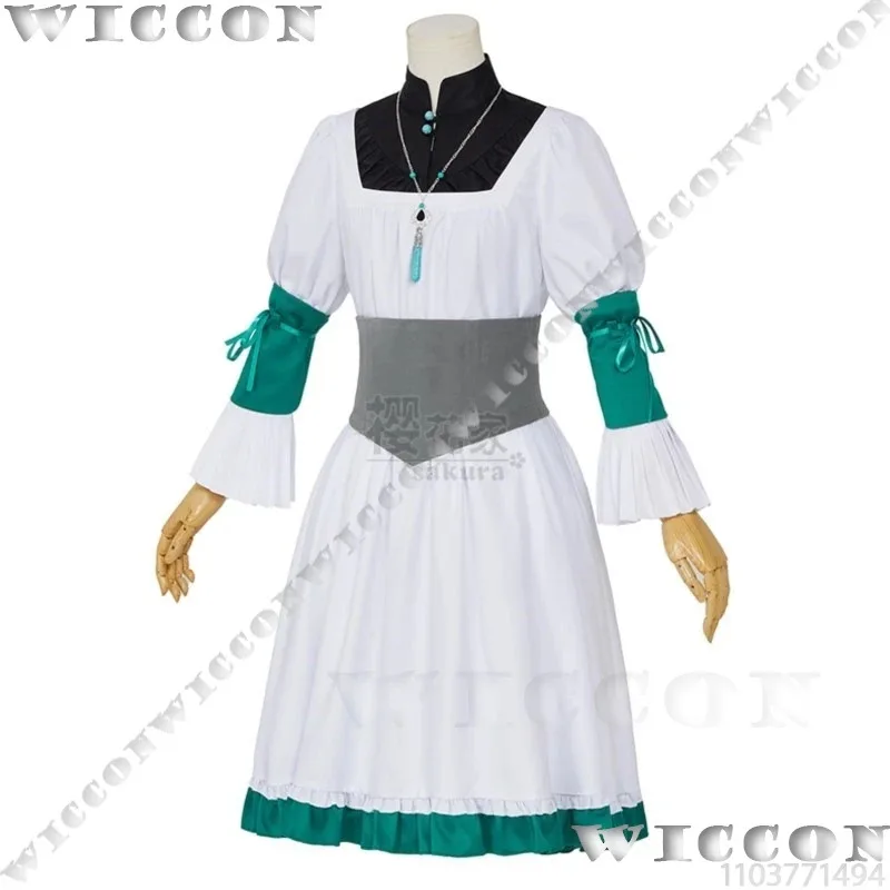 Young Jill Warrick Clive Game Fiinal Fantassy XVI FF16 Cosplay Costume Necklace Wig Prop Dress Shoes Cute Girl Suit Customizeds;