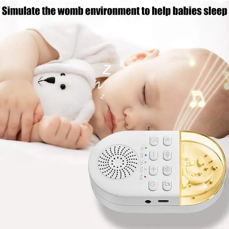 Sound Machine For Sleep Noise Sleeping Machine With 24 Soothing Sounds White Noise Machine For Toddler Sleeping Travel Sound