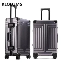 KLQDZMS Suitcase on Wheels 24 