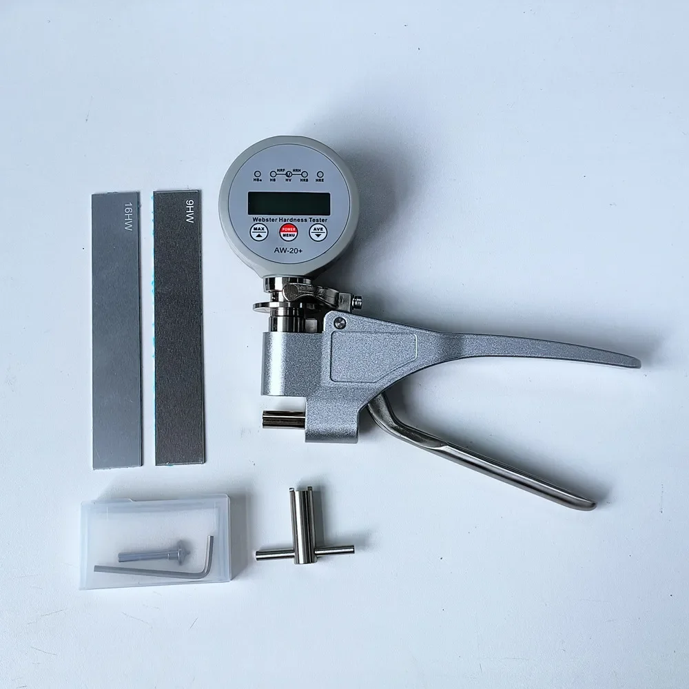 Wechsler Hardness Tester AW-20+ 0~20HW Accuracy 0.5HW Aluminum Alloy Hardness Tester Soft Metals Tubes Aluminum Alloy Profiles