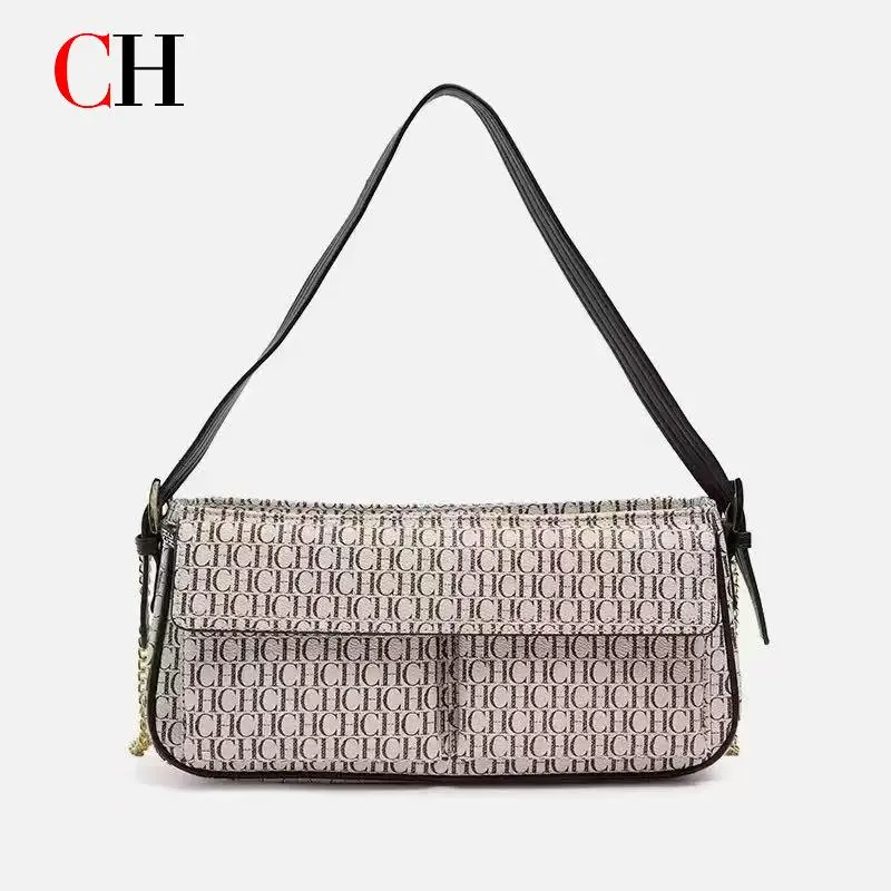 

CH Boutique Tote Bag Elegant Light Luxury Brand High Quality Women's Chain Bag Fashion & Multi-functional Crossbody Bag
