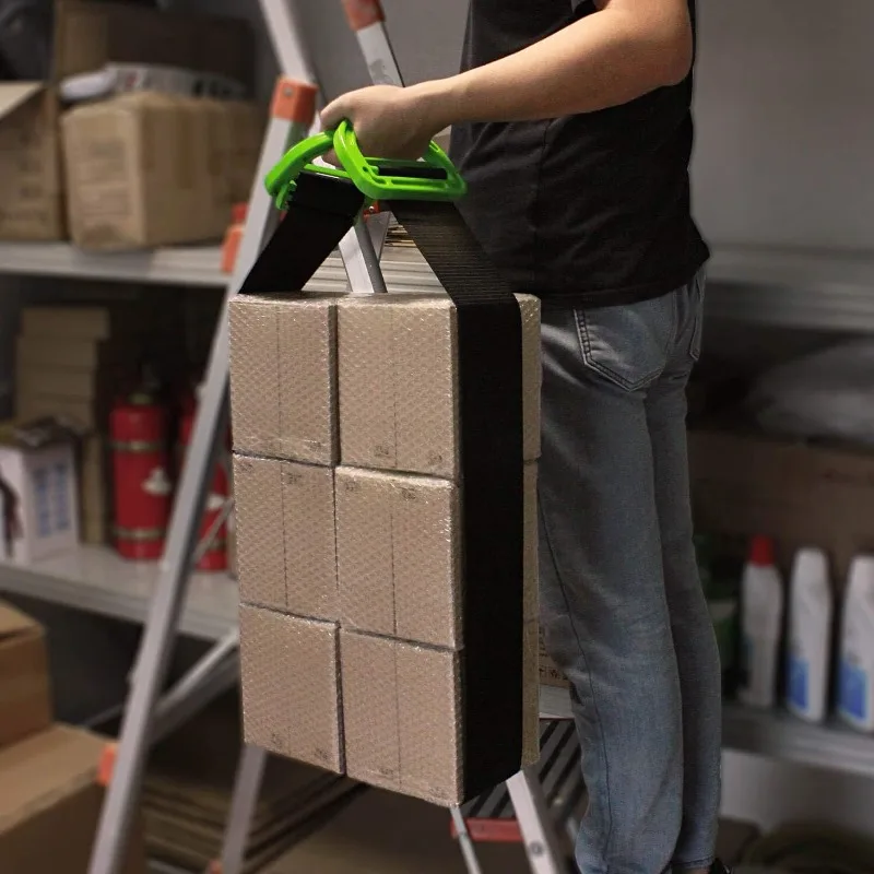 Möbel-Hebegurt, verstellbare bewegliche Gurte mit Griffen, schwere Dinge, Transport, Transportgurte, Boxen, Geräte, Tragegürtel