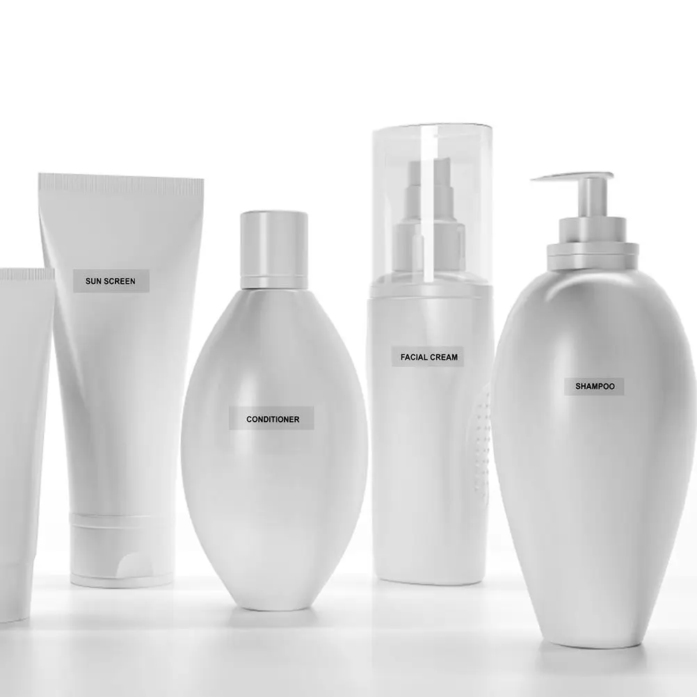 

12 прозрачных этикеток для дорожных бутылочек, водонепроницаемые, для организации туалетных принадлежностей, для шампуня, лосьона, крема, многоразовых контейнеров