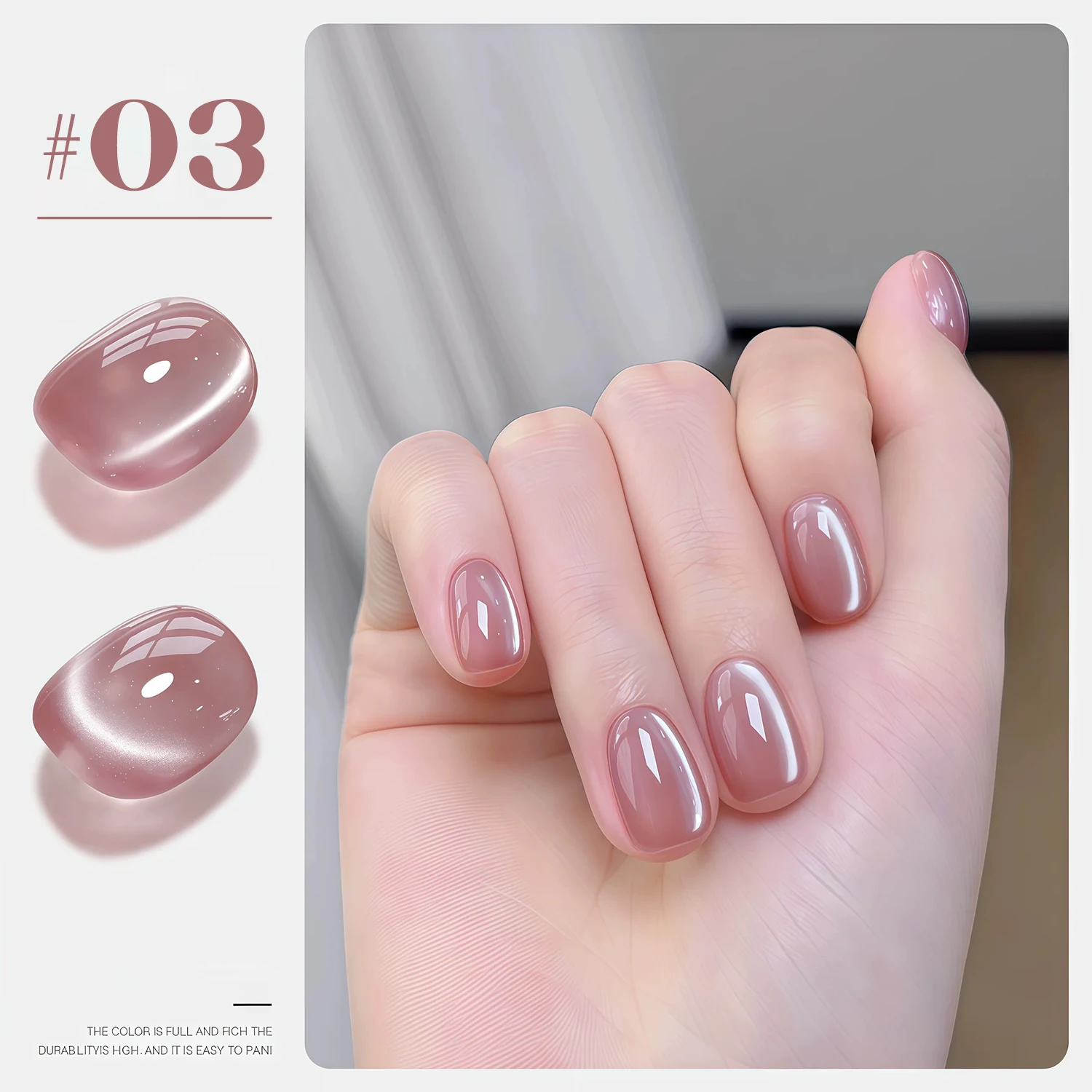 1 قطعة WS الجليد الشفاف الوردي الزجاج حبة جيل للأظافر شبه دائم مسمار الفن تمرغ الأشعة فوق البنفسجية LED صالون الأظافر المنزل لتقوم بها بنفسك هلام لجميع المواسم